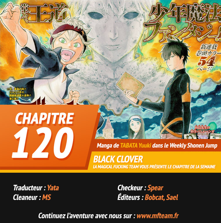 Read Black Clover vf Manga Online
