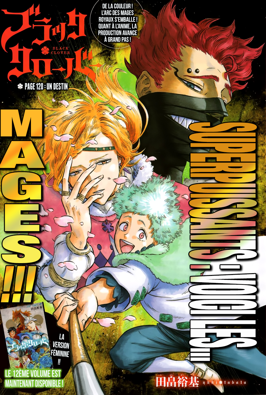 Read Black Clover vf Manga Online