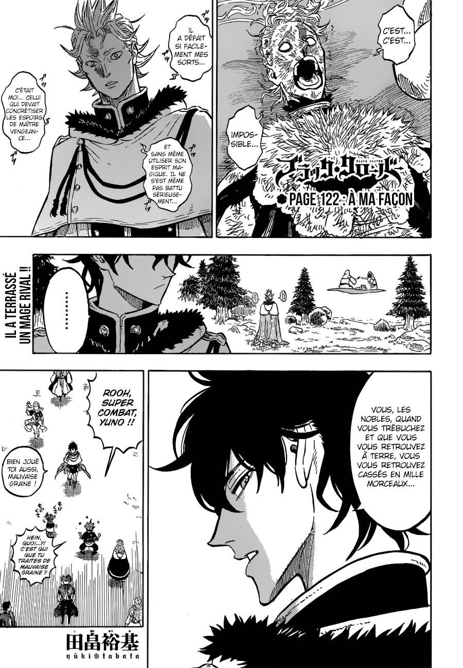Read Black Clover vf Manga Online