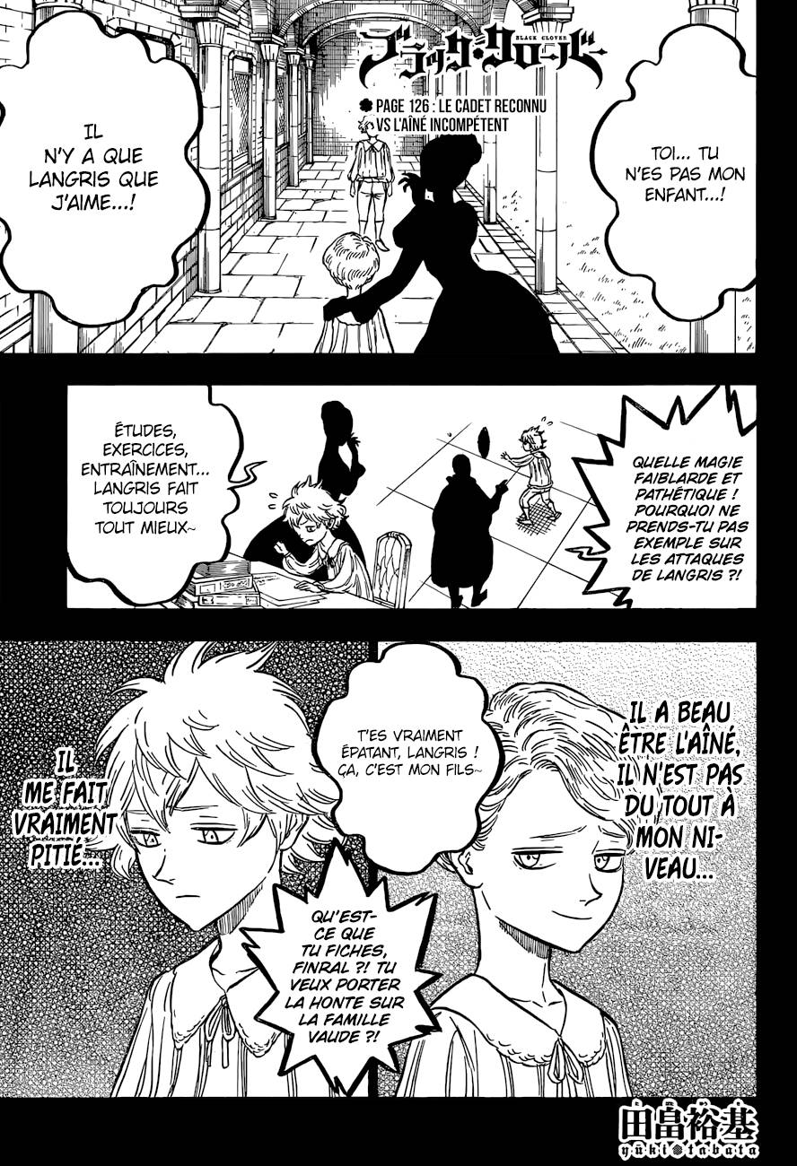 Read Black Clover vf Manga Online