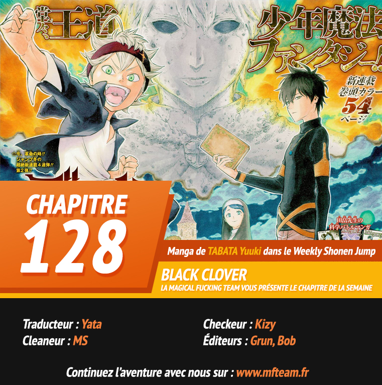 Read Black Clover vf Manga Online