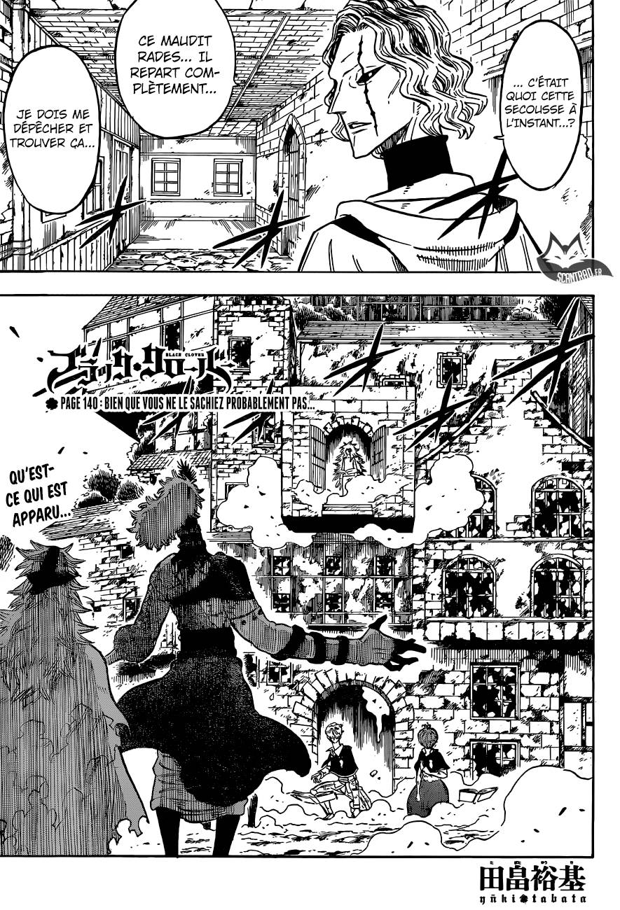 Read Black Clover vf Manga Online