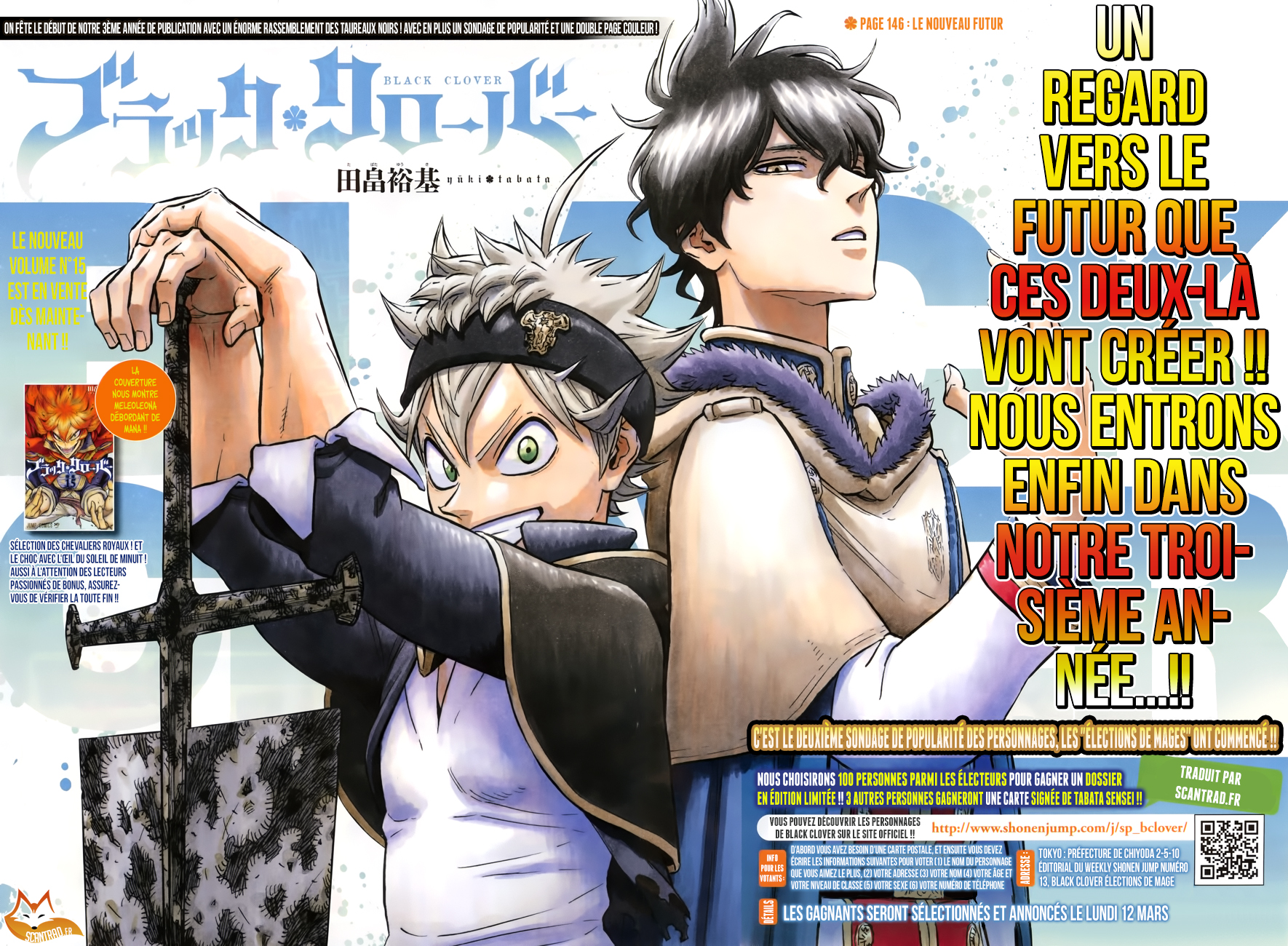 Read Black Clover vf Manga Online