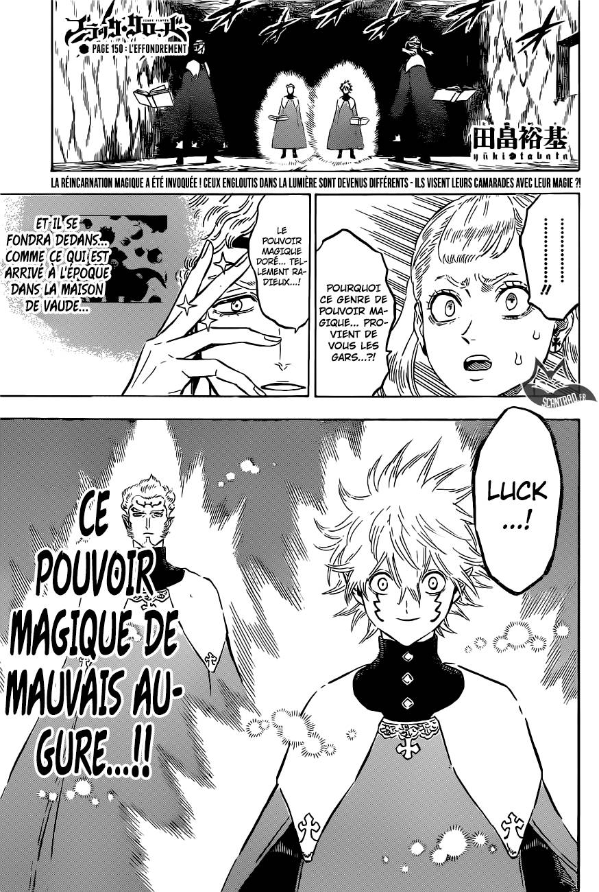 Read Black Clover vf Manga Online