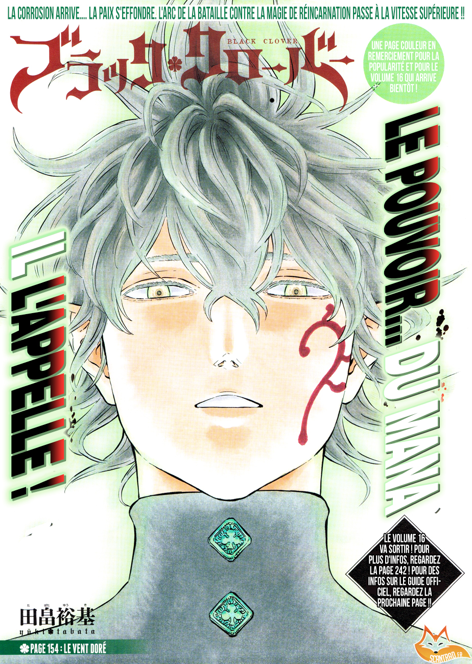 Read Black Clover vf Manga Online