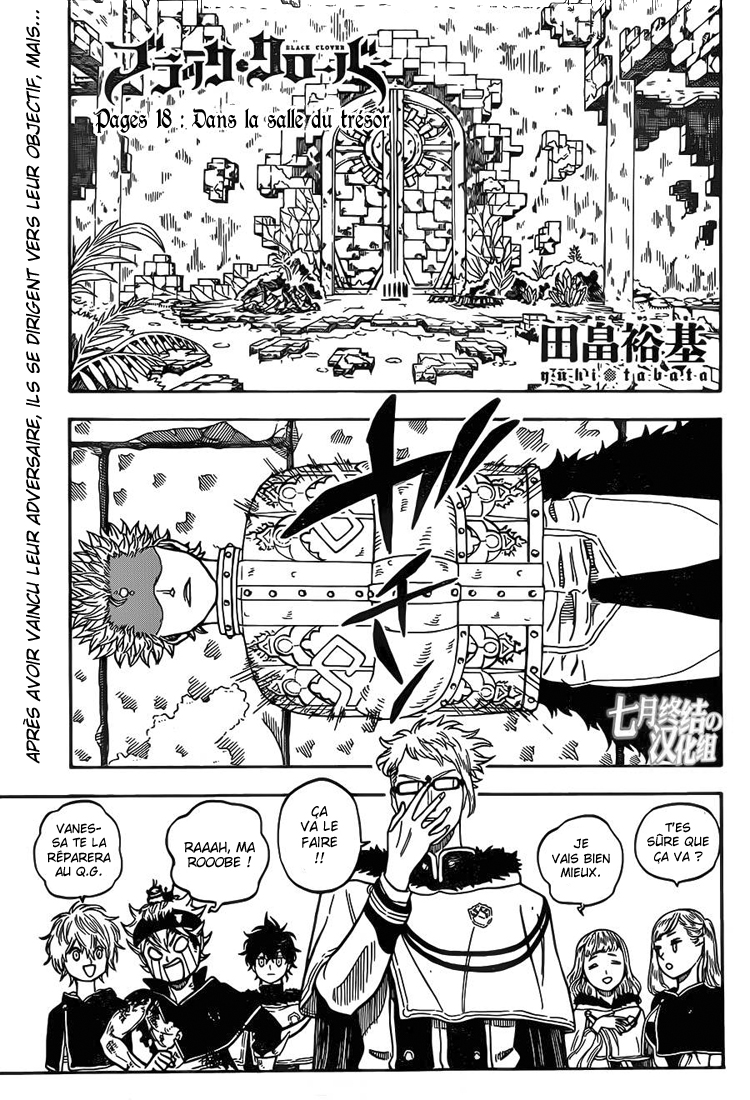 Read Black Clover vf Manga Online