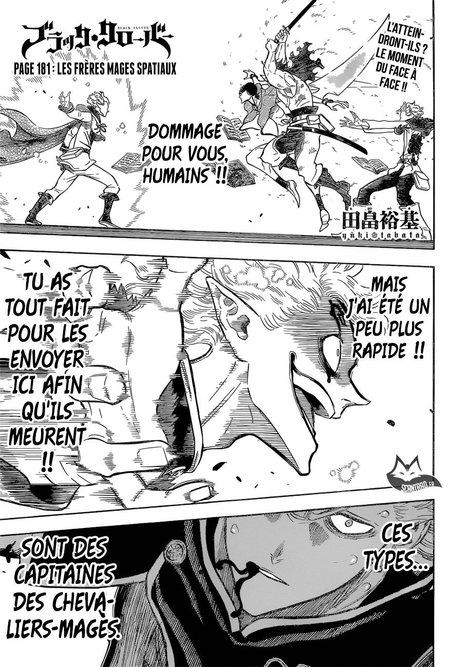 Read Black Clover vf Manga Online
