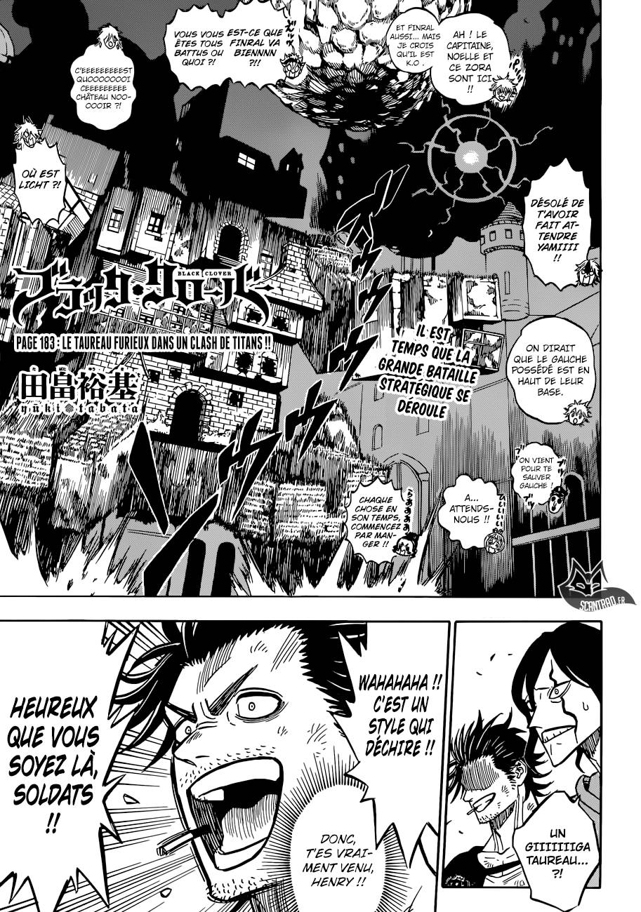 Read Black Clover vf Manga Online