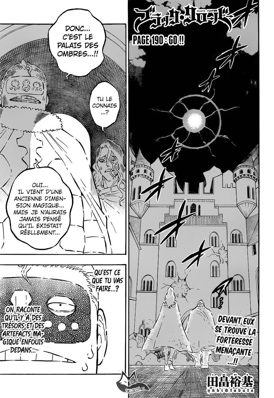 Read Black Clover vf Manga Online