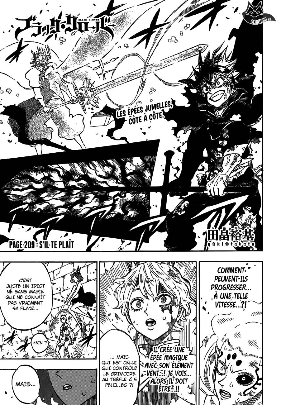Read Black Clover vf Manga Online