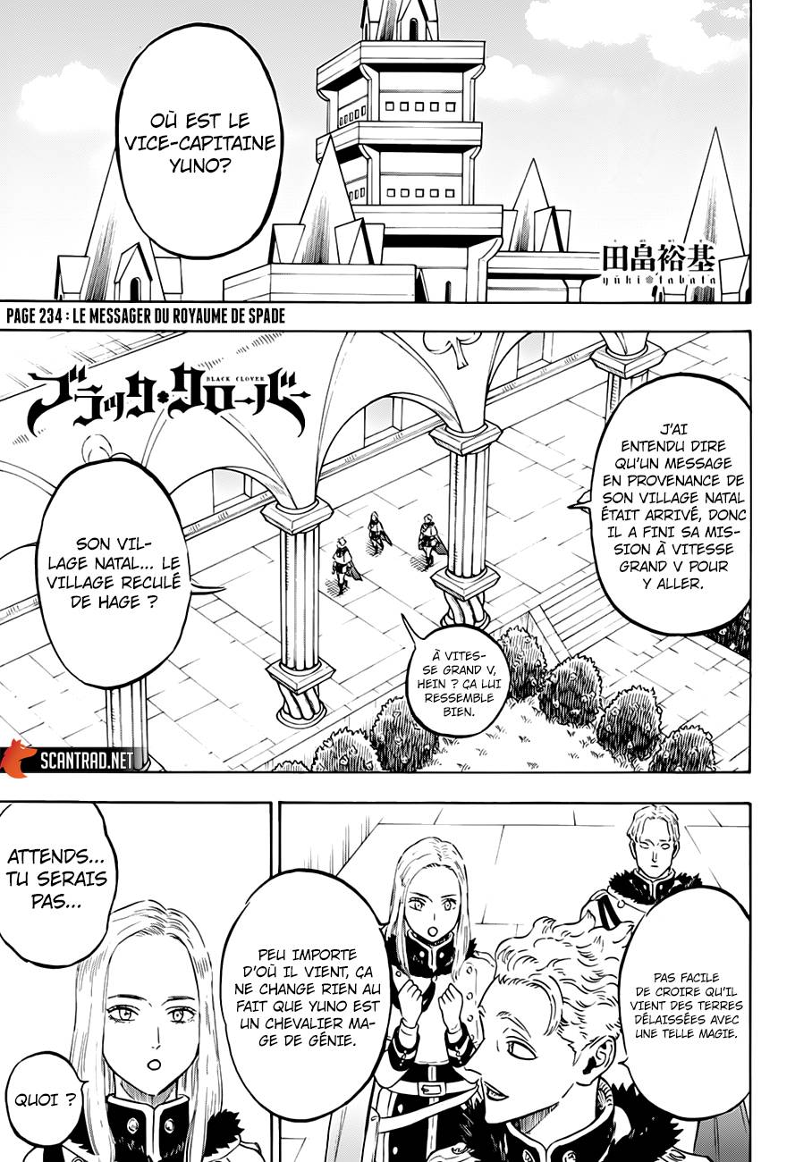 Read Black Clover vf Manga Online