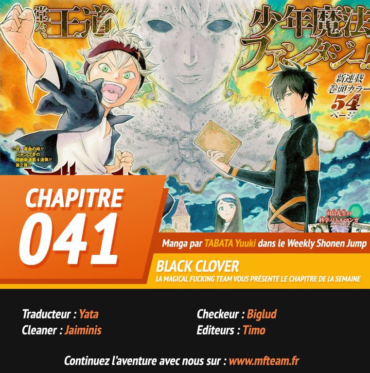 Read Black Clover vf Manga Online