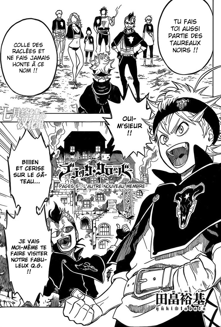 Read Black Clover vf Manga Online
