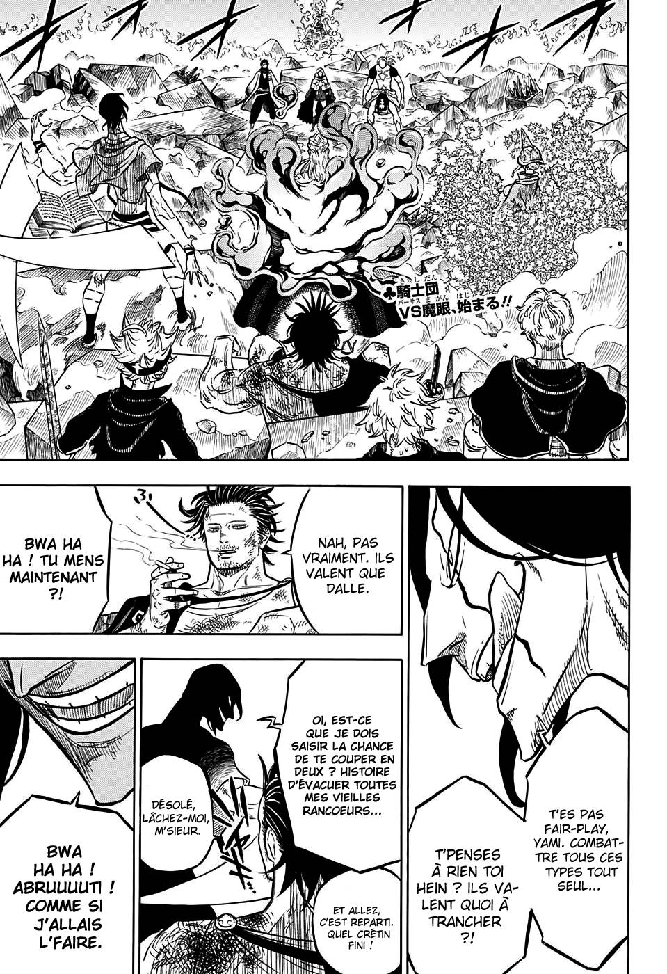 Read Black Clover vf Manga Online