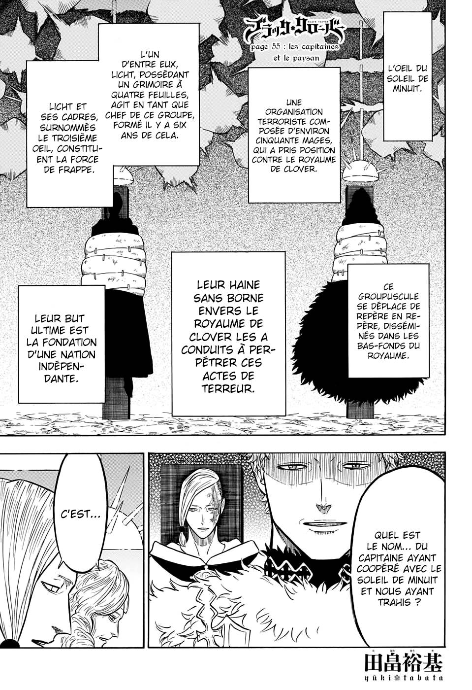 Read Black Clover vf Manga Online