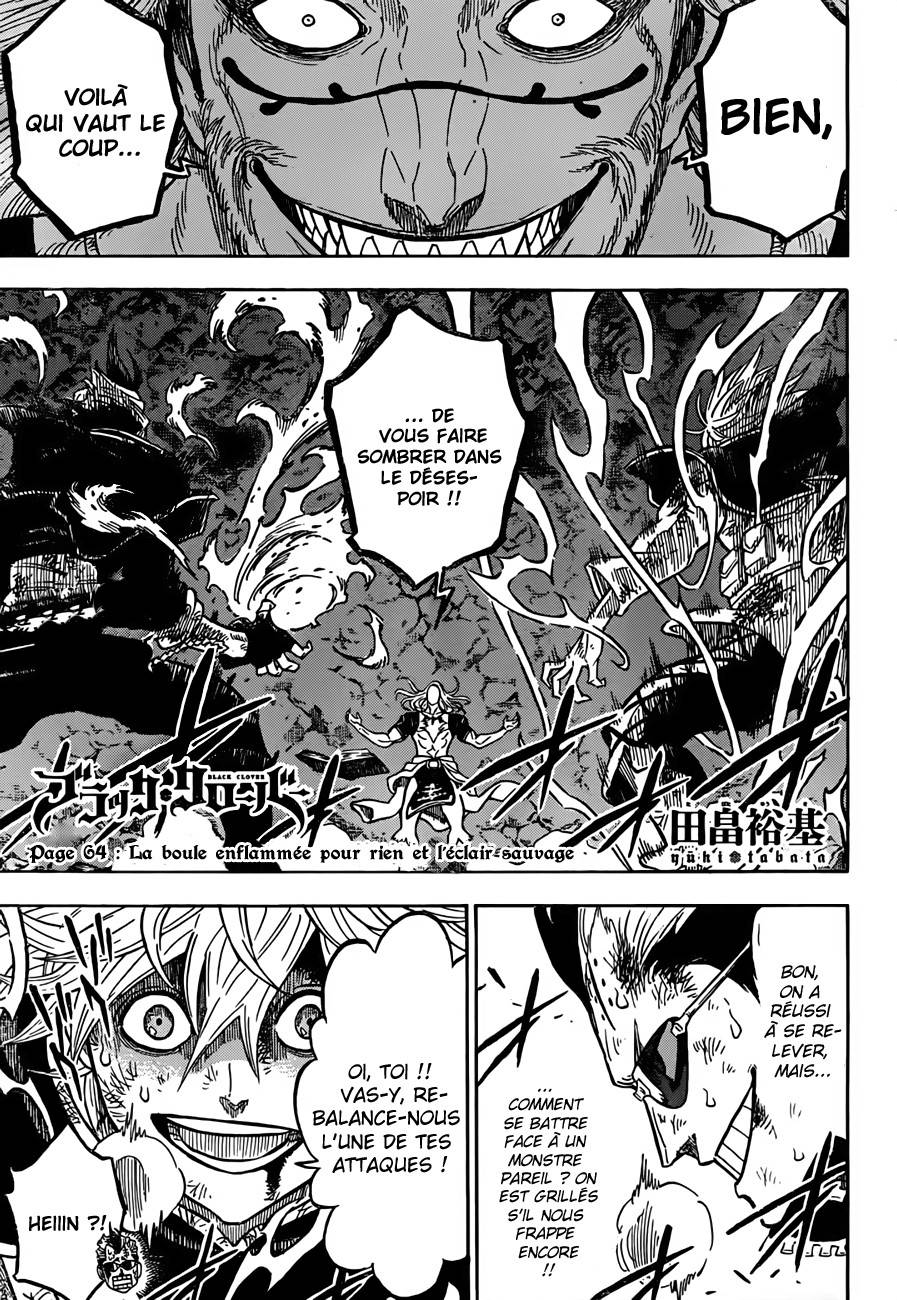 Read Black Clover vf Manga Online