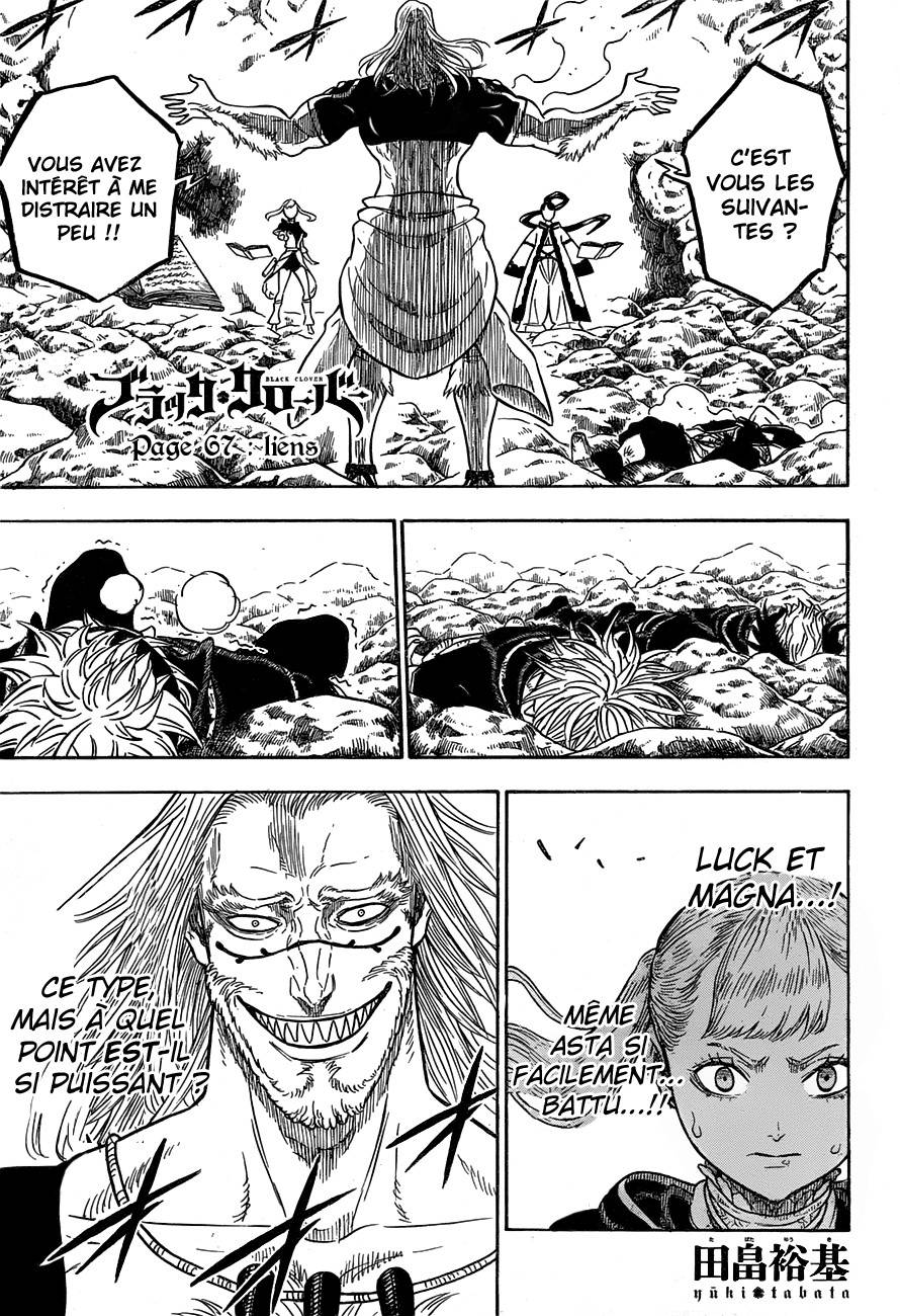 Read Black Clover vf Manga Online