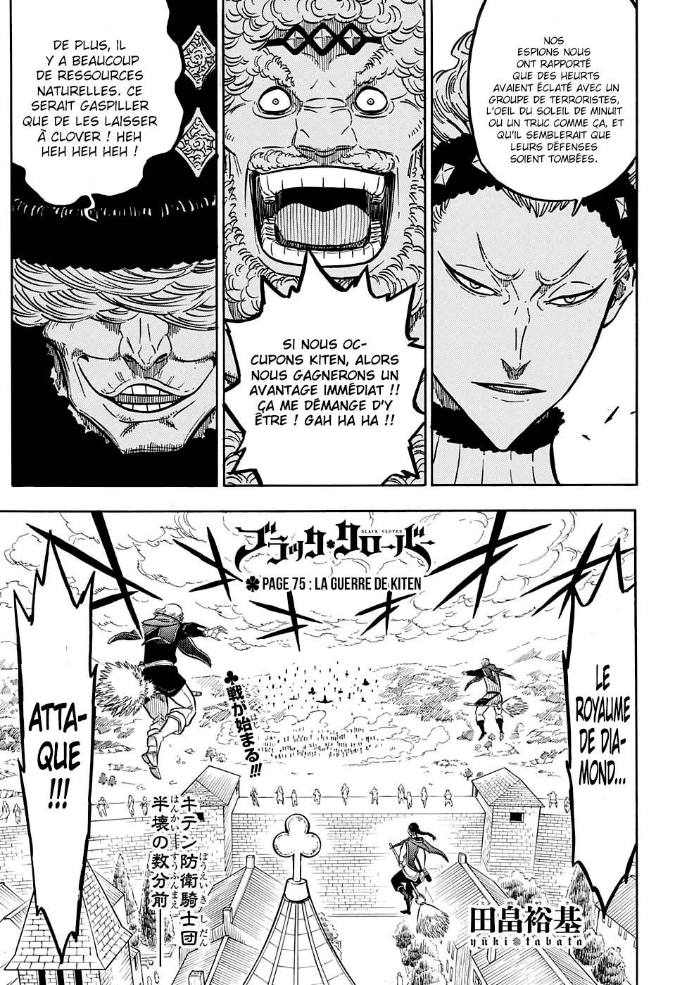 Read Black Clover vf Manga Online