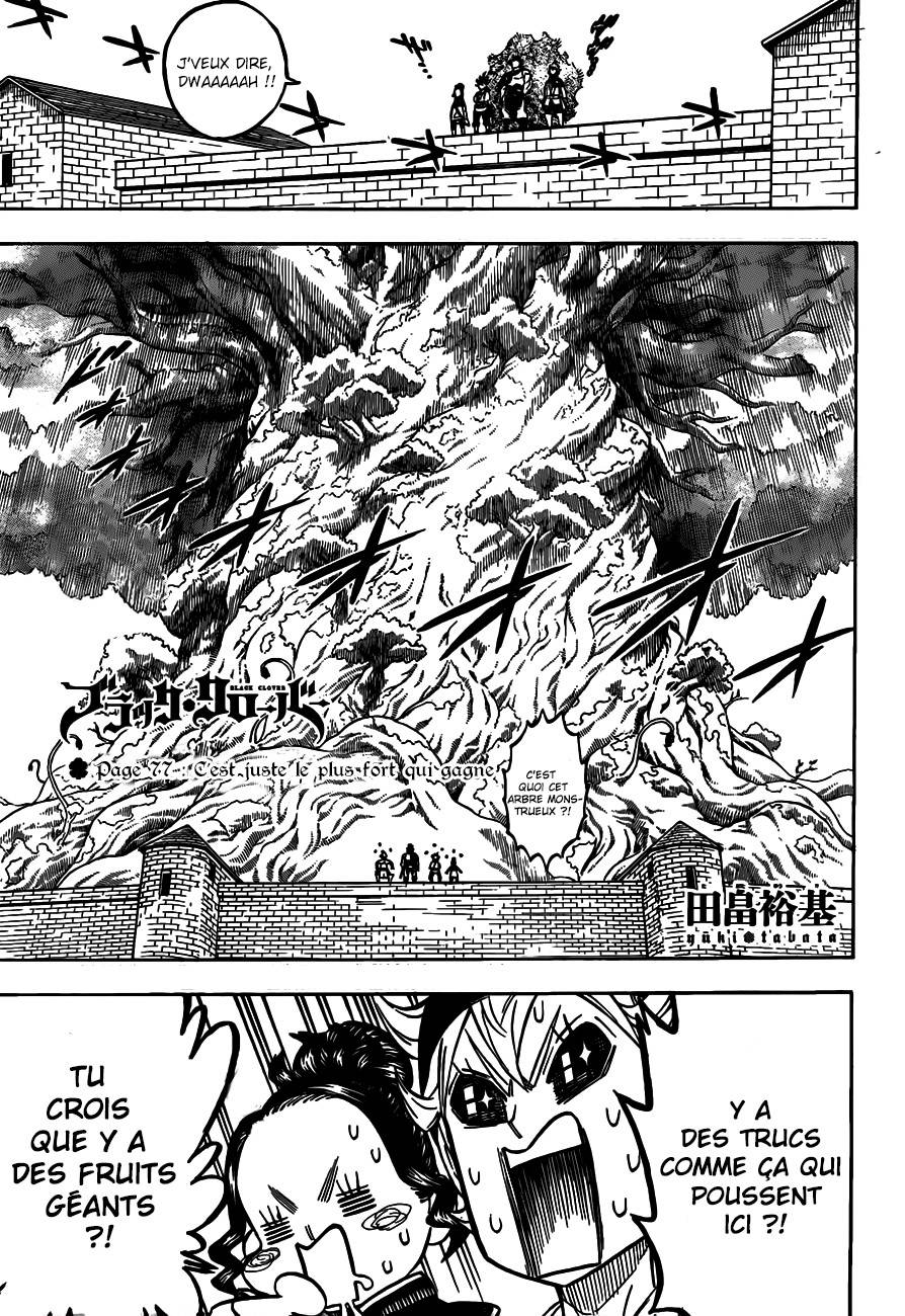 Read Black Clover vf Manga Online