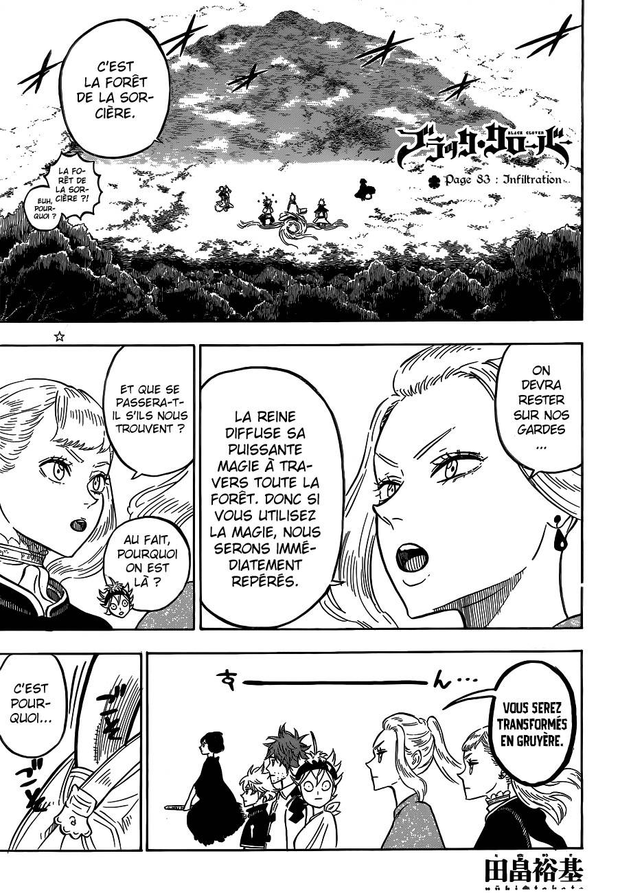 Read Black Clover vf Manga Online