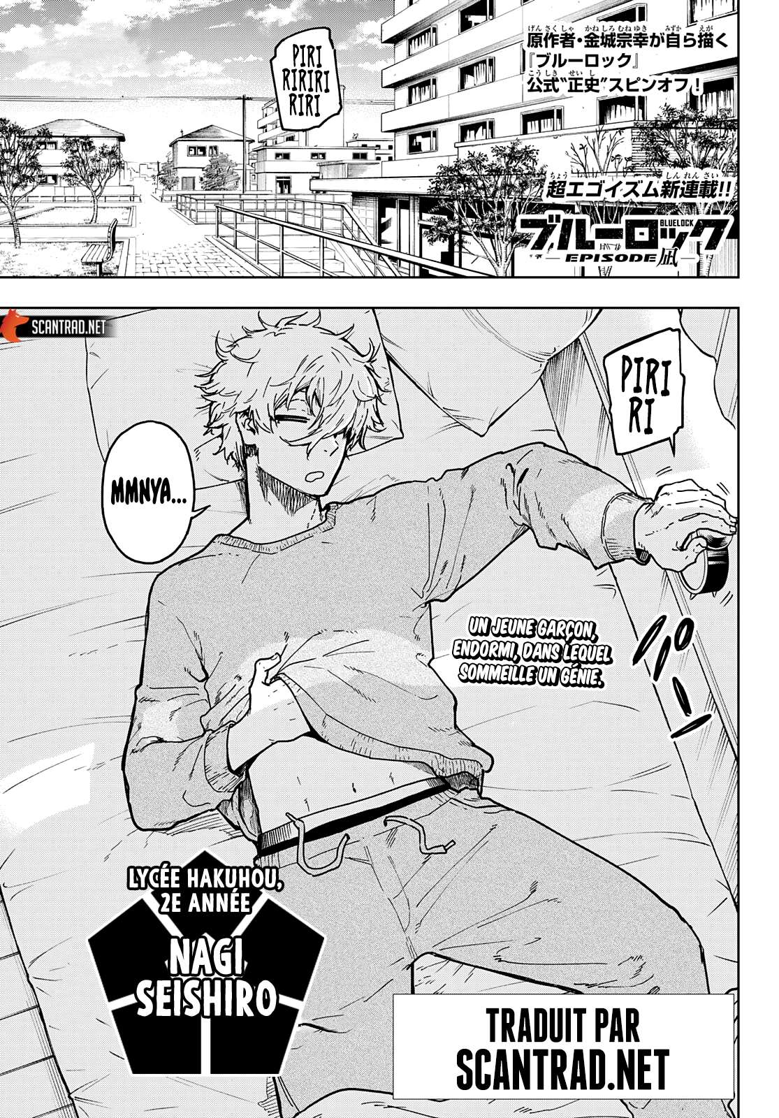 Read Blue Lock Episode Nagi vf Manga Online