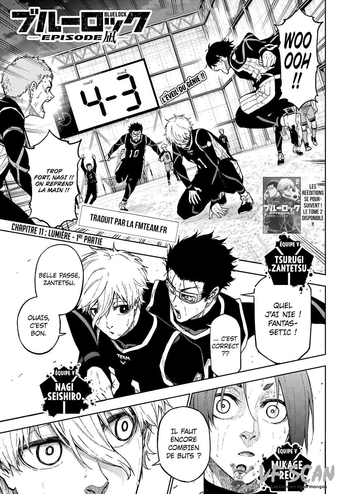 Read Blue Lock Episode Nagi vf Manga Online