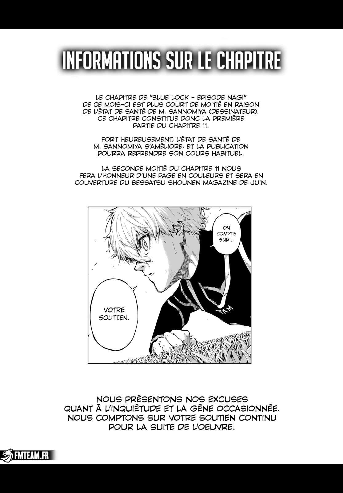 Read Blue Lock Episode Nagi vf Manga Online
