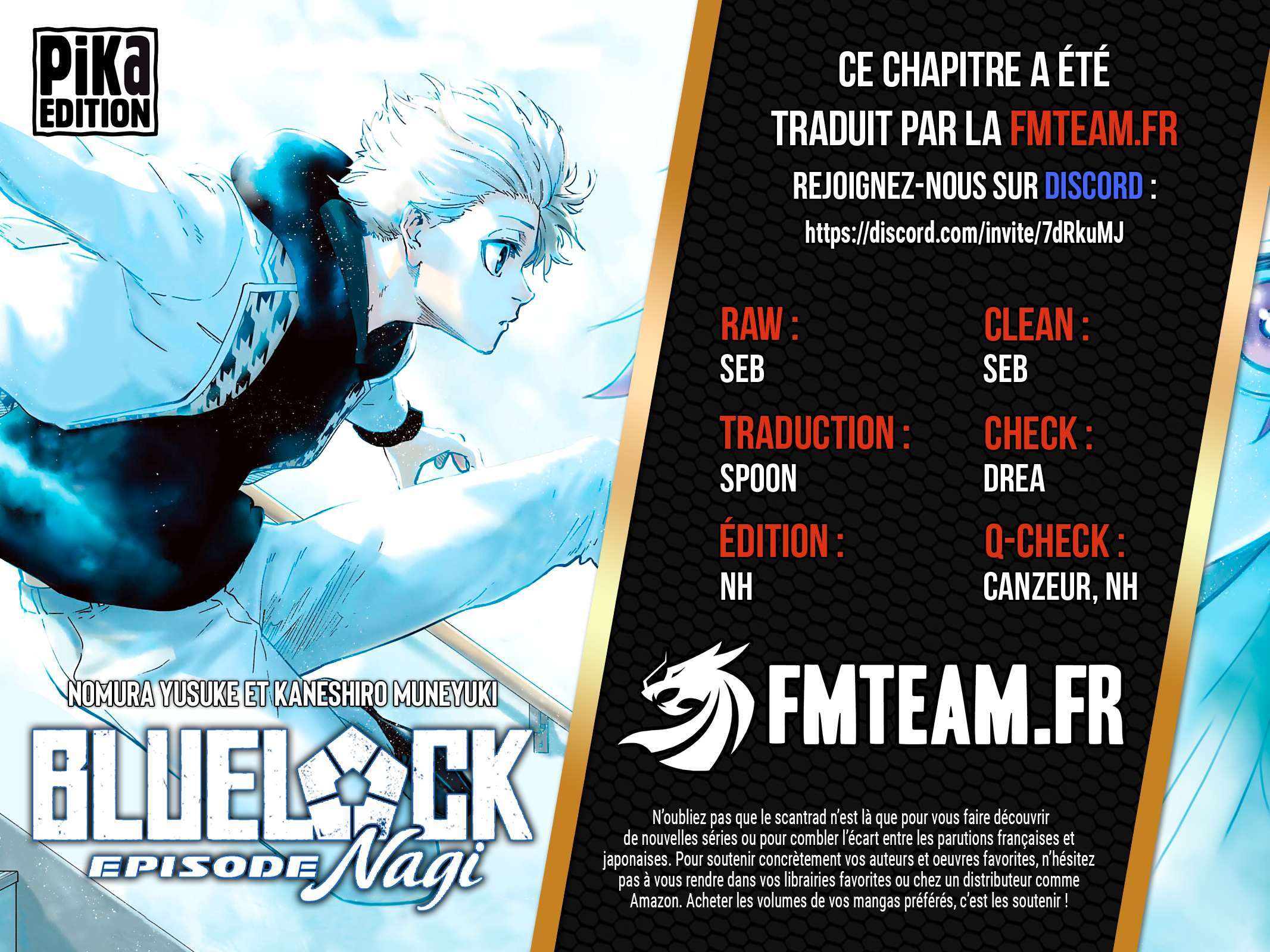 Read Blue Lock Episode Nagi vf Manga Online