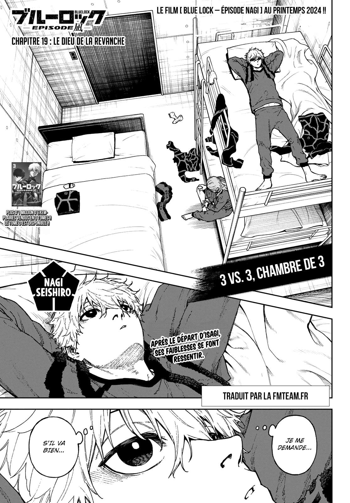 Read Blue Lock Episode Nagi vf Manga Online