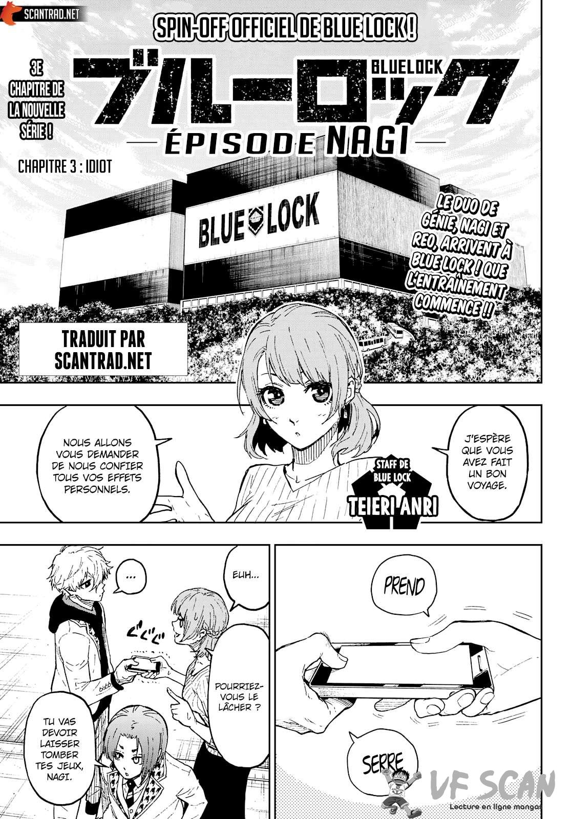 Read Blue Lock Episode Nagi vf Manga Online