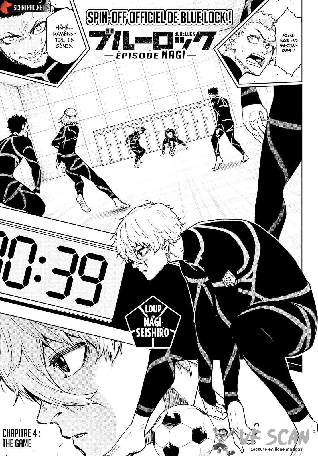 Read Blue Lock Episode Nagi vf Manga Online