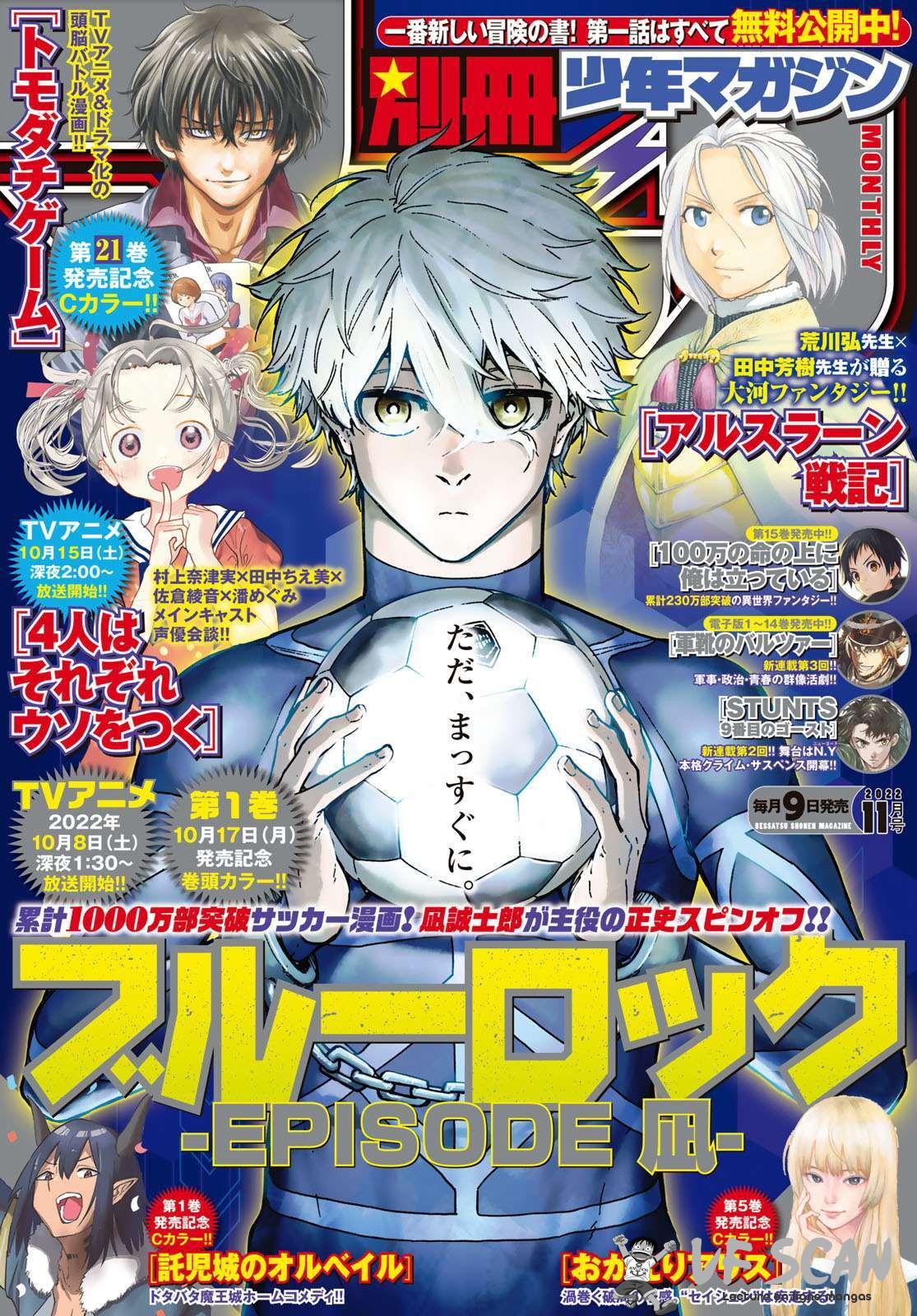 Read Blue Lock Episode Nagi vf Manga Online