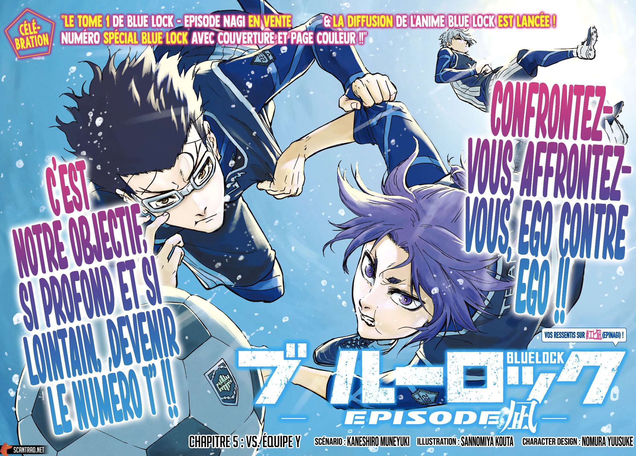 Read Blue Lock Episode Nagi vf Manga Online
