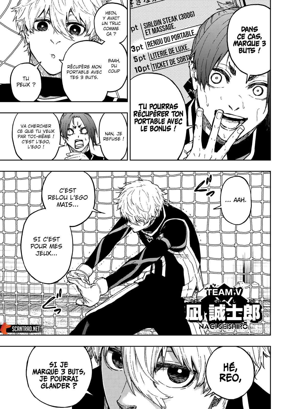 Read Blue Lock Episode Nagi vf Manga Online