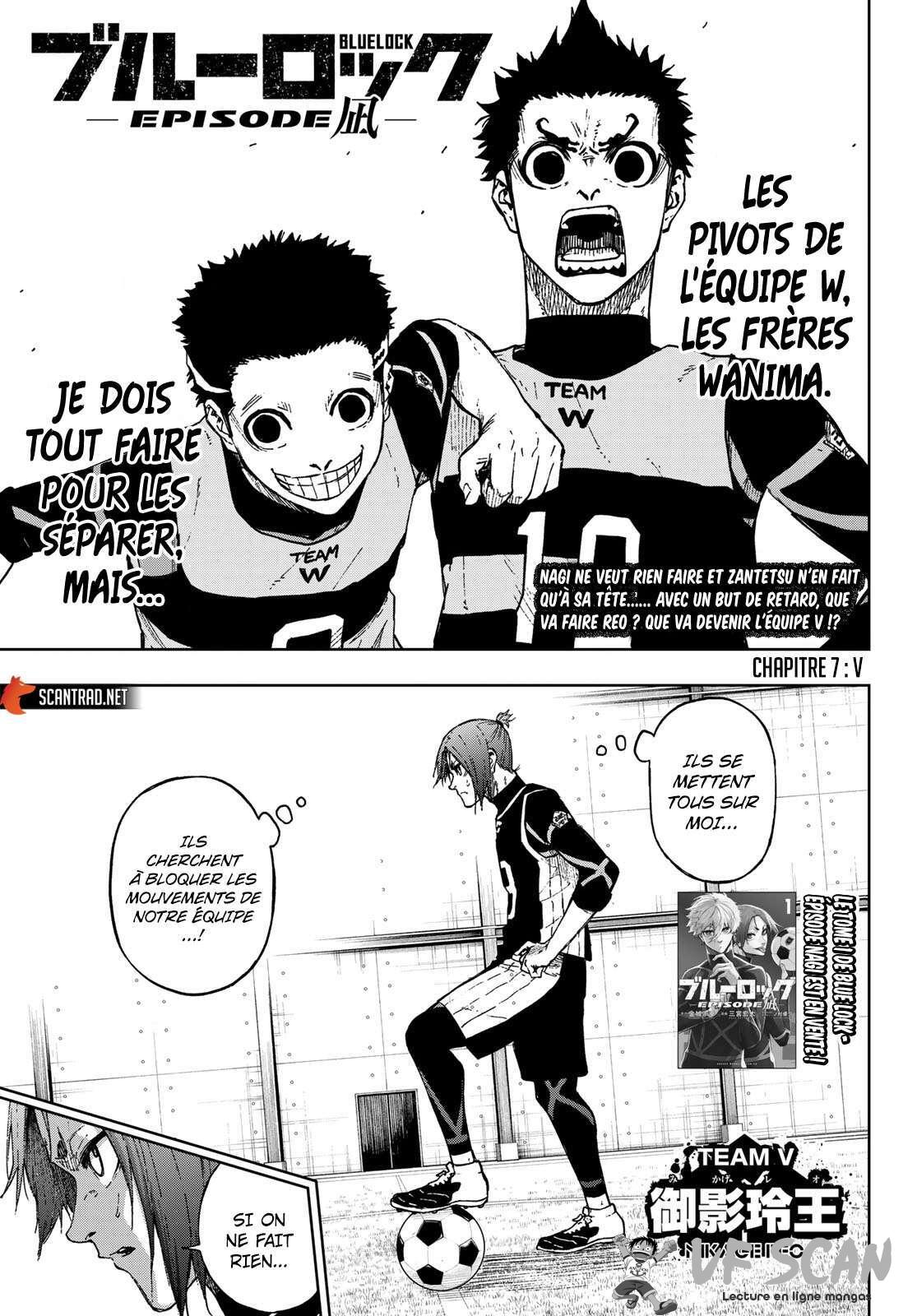 Read Blue Lock Episode Nagi vf Manga Online