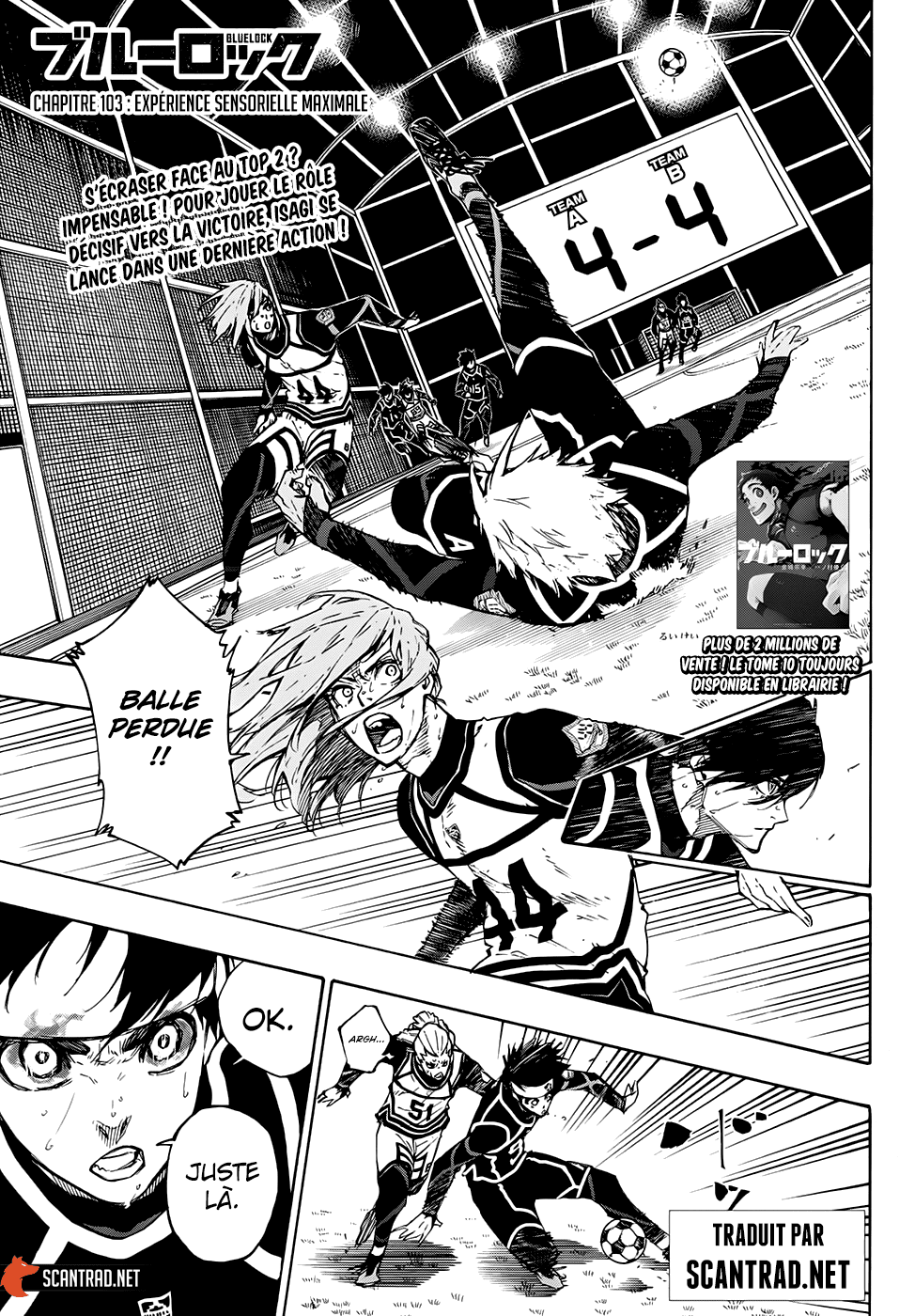 Read Blue Lock vf Manga Online