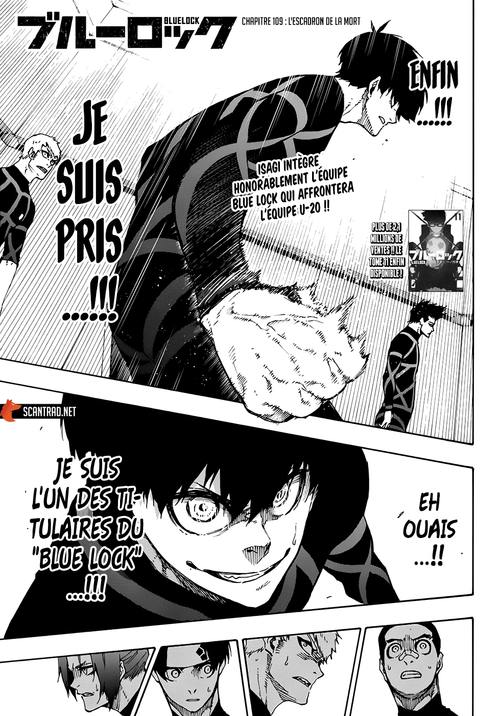 Read Blue Lock vf Manga Online