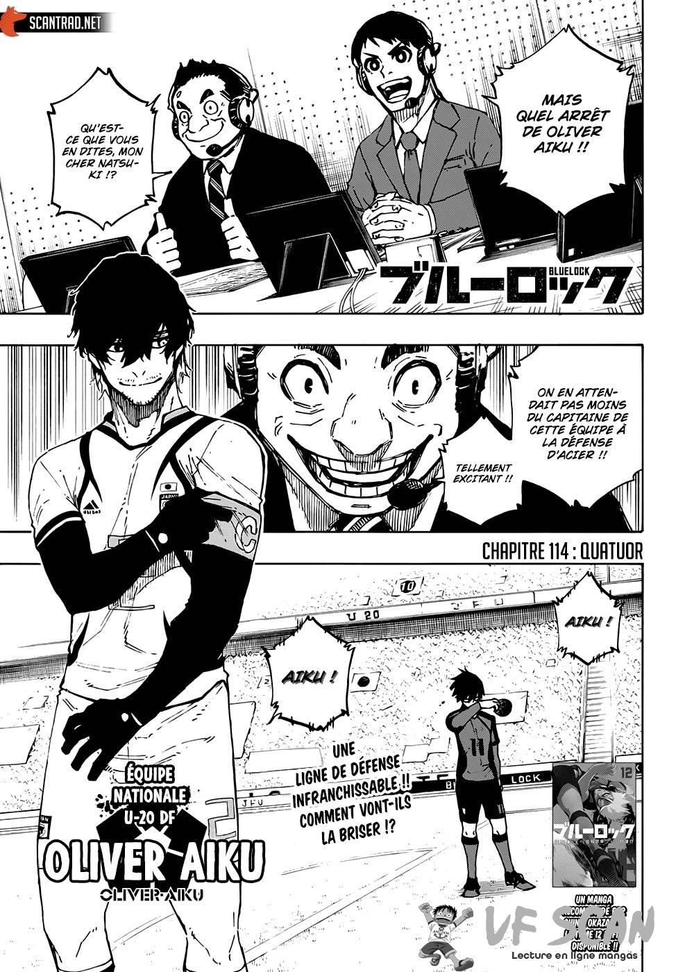Read Blue Lock vf Manga Online