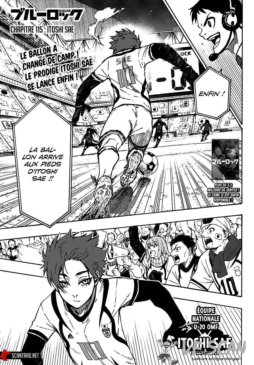 Read Blue Lock vf Manga Online