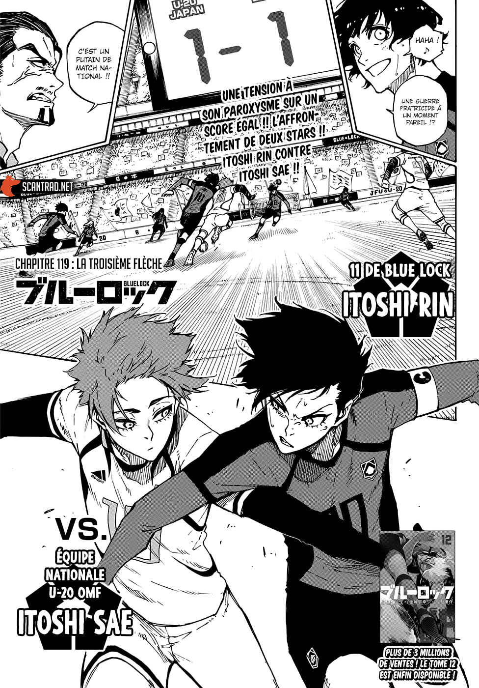 Read Blue Lock vf Manga Online