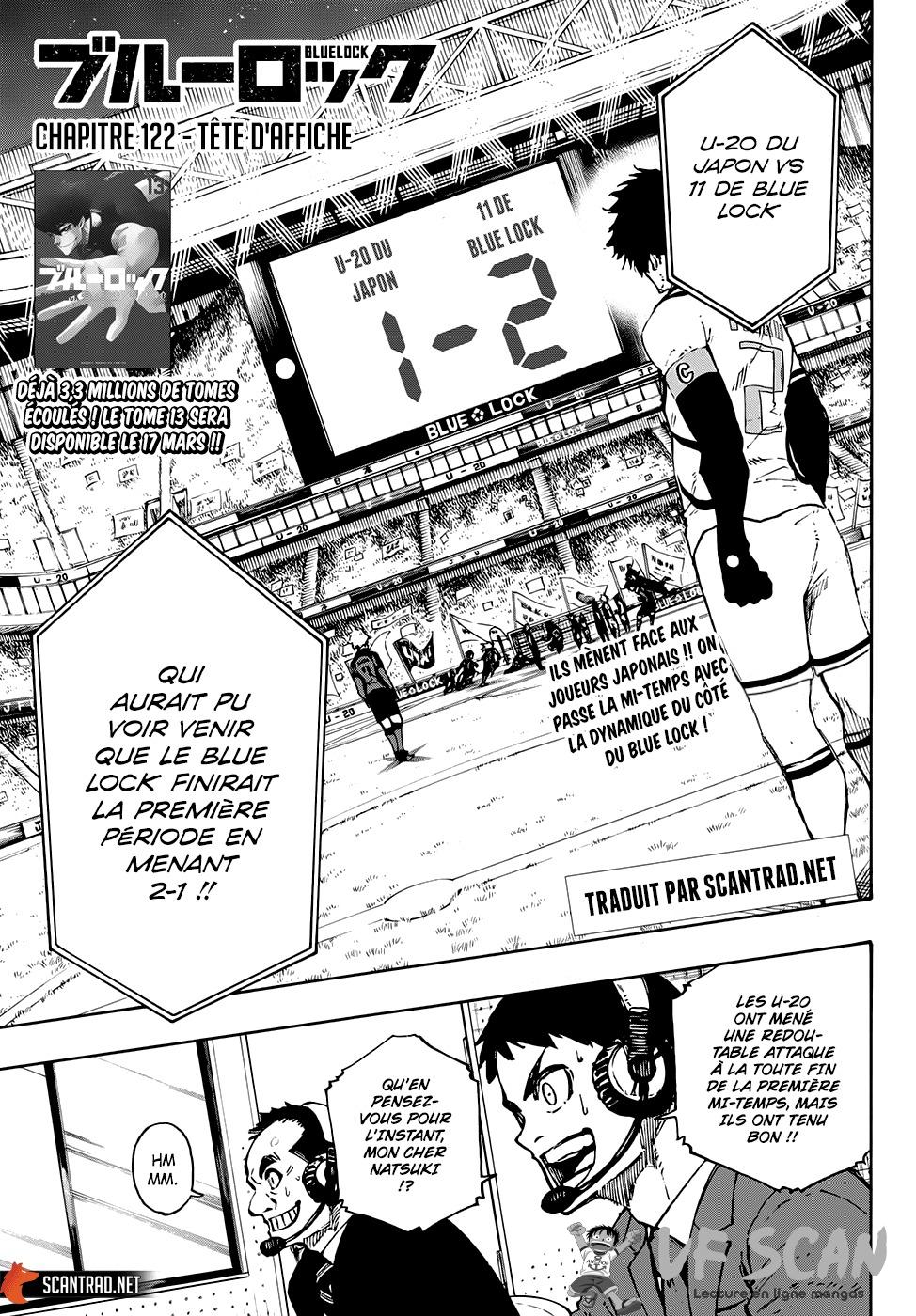 Read Blue Lock vf Manga Online