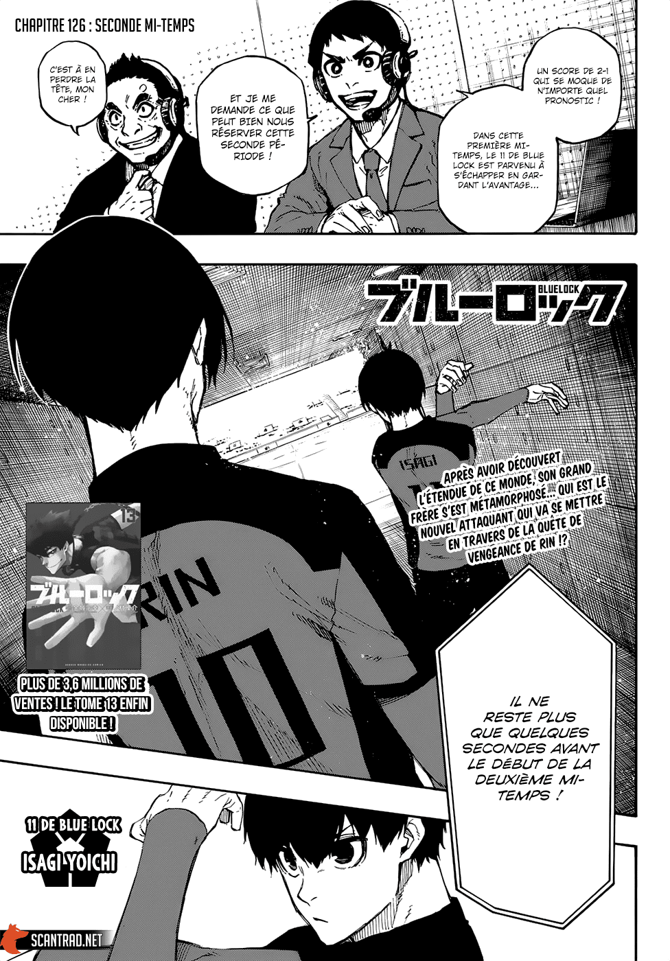 Read Blue Lock vf Manga Online