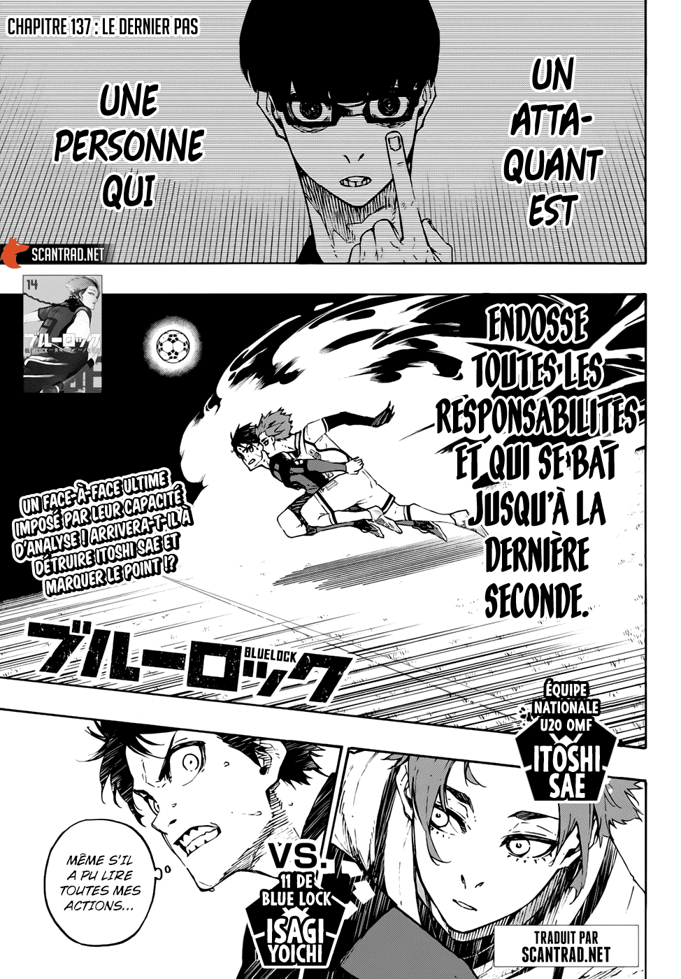 Read Blue Lock vf Manga Online