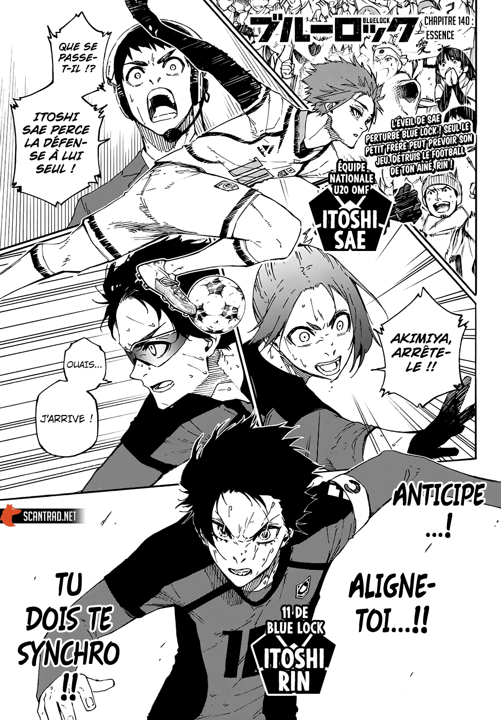Read Blue Lock vf Manga Online