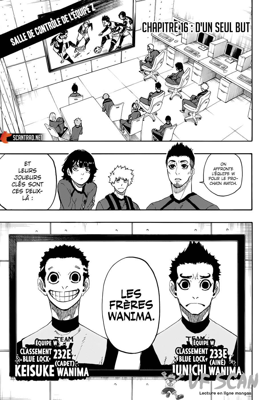 Read Blue Lock vf Manga Online