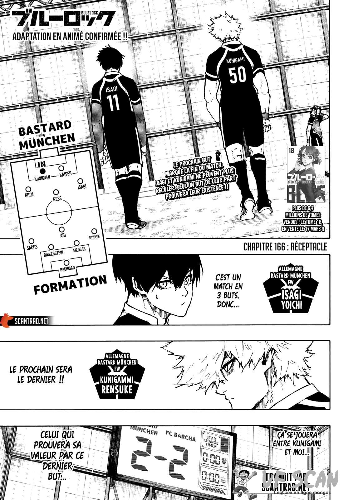 Read Blue Lock vf Manga Online