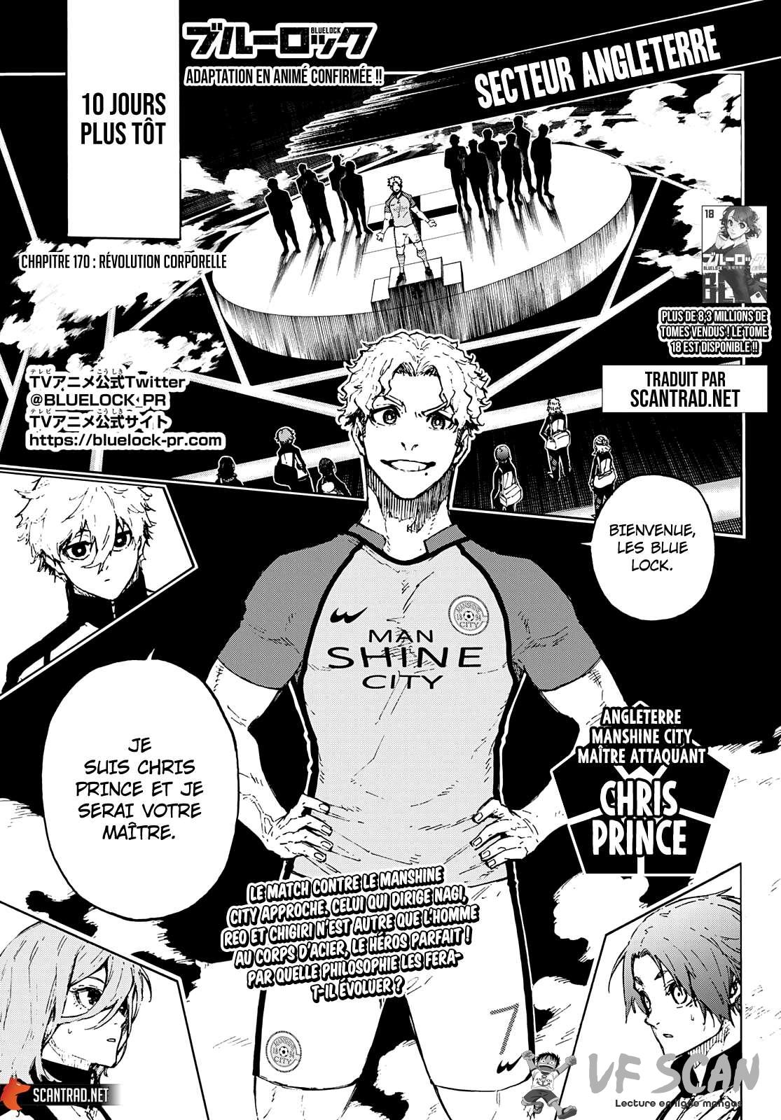 Read Blue Lock vf Manga Online