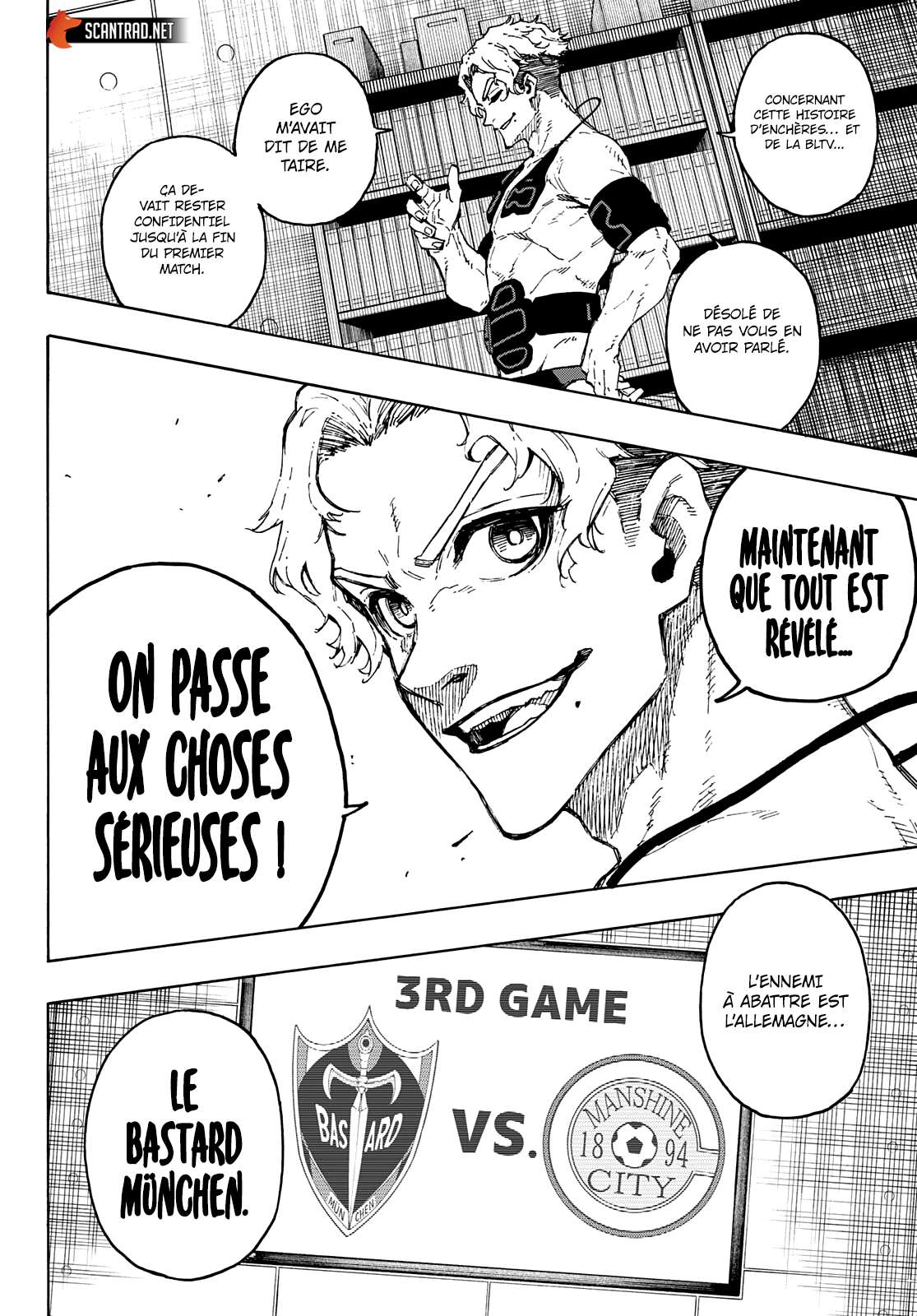 Read Blue Lock vf Manga Online