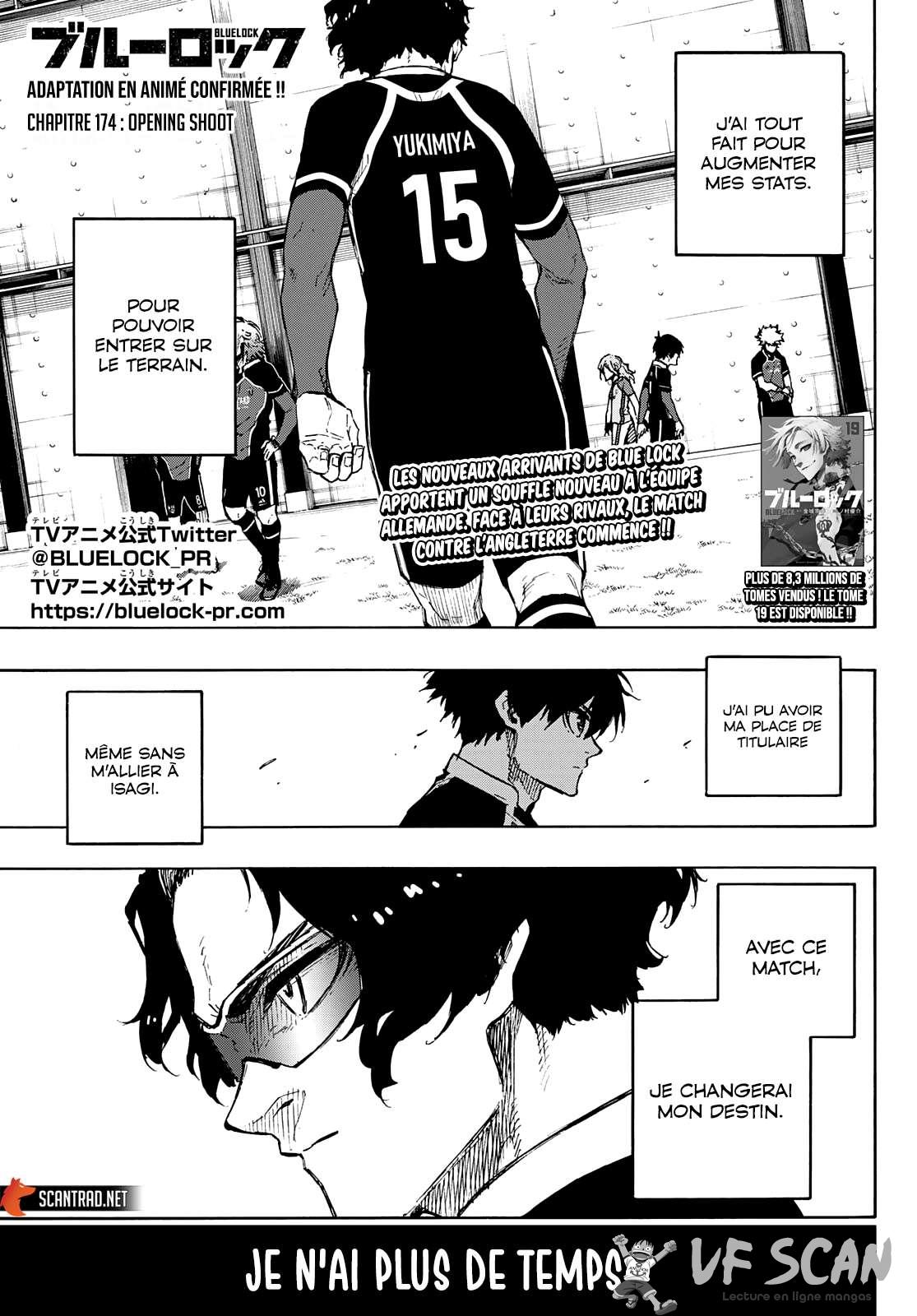 Read Blue Lock vf Manga Online