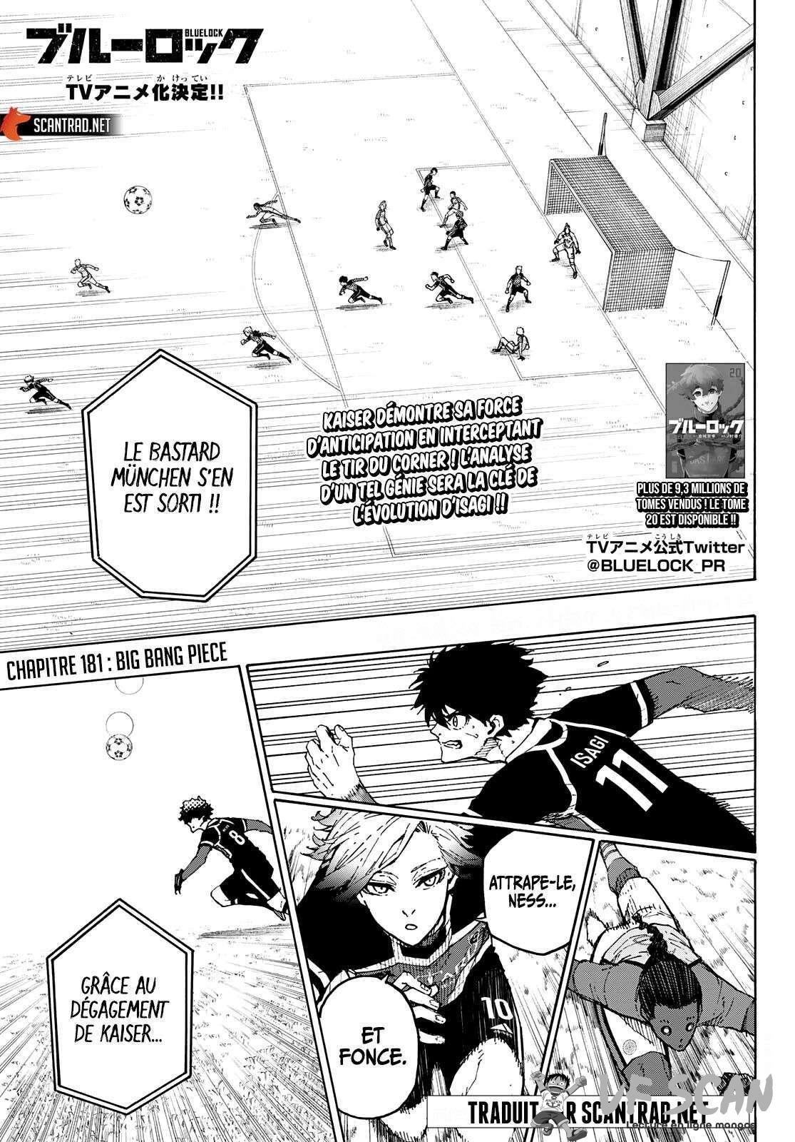 Read Blue Lock vf Manga Online